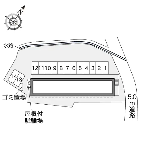 伊豆の国市三福 月極駐車場